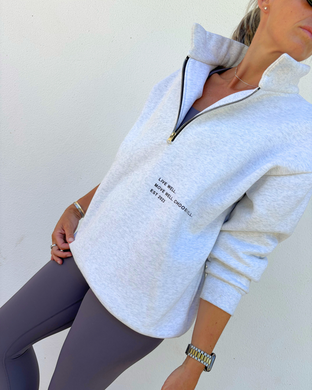 Eva Zip Up Sweatshirt