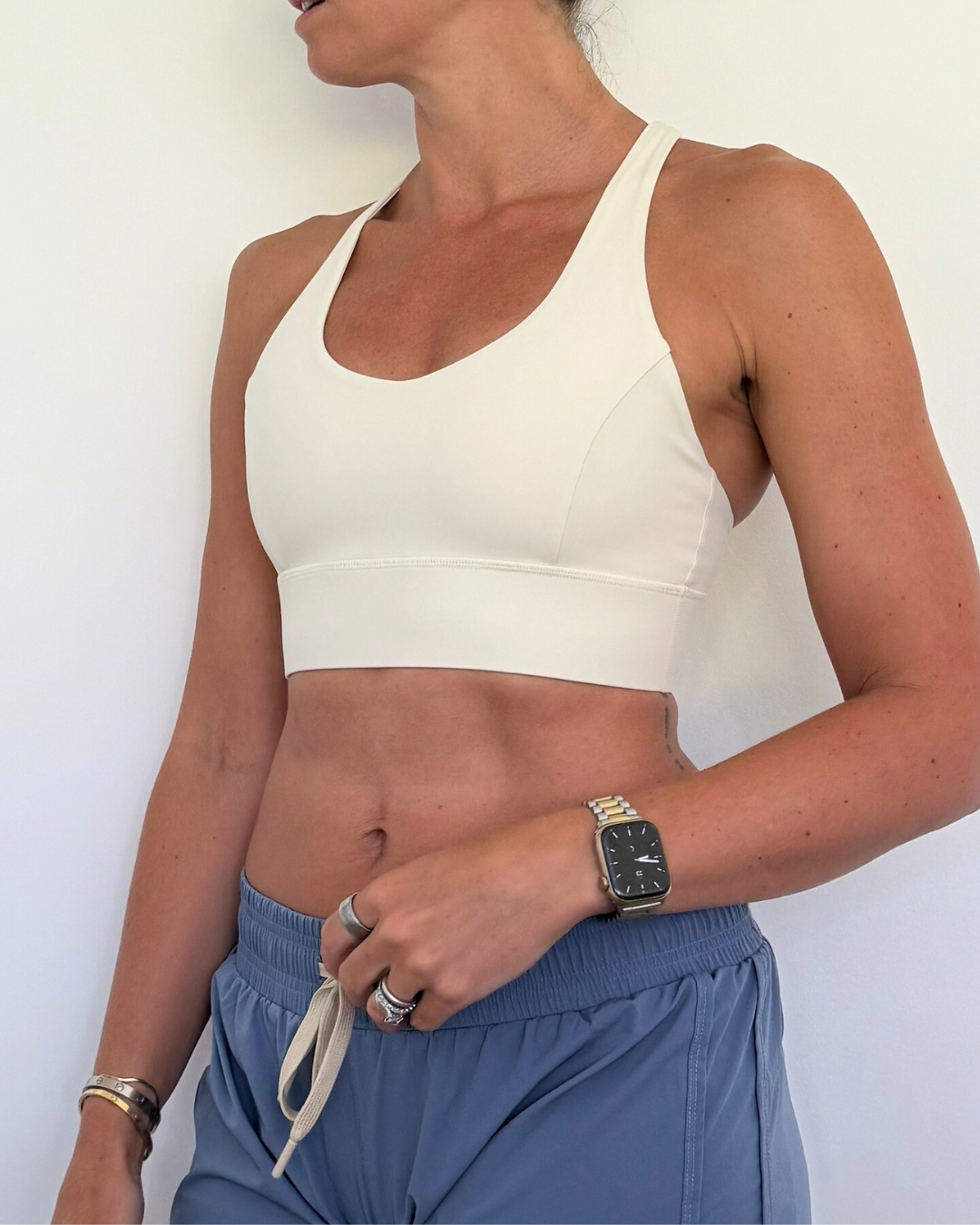 Longline Skinny Racerback Bra
