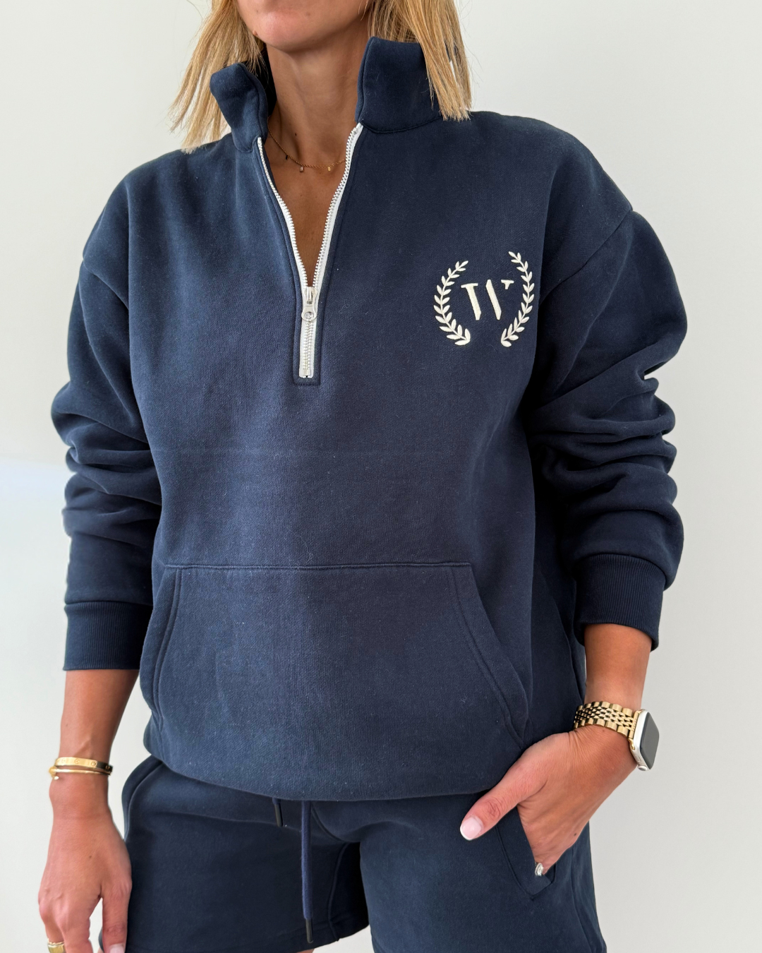 Laurel Zip Up Sweatshirt