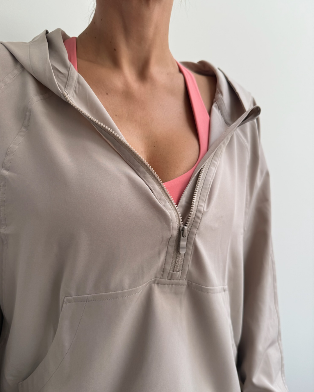 Light Weight Half Zip Jacket
