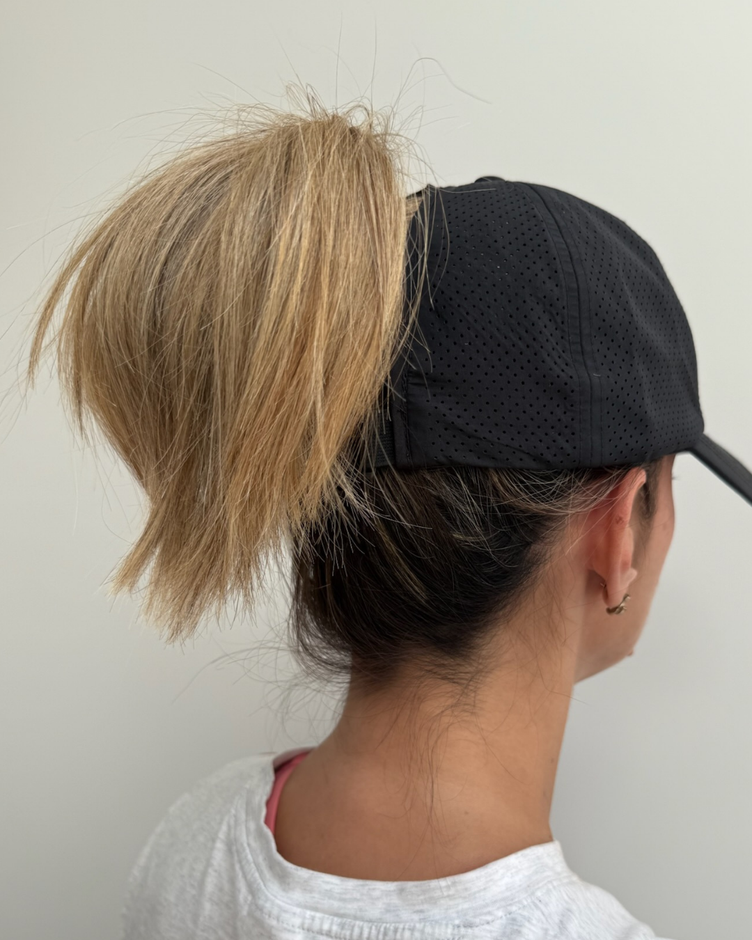 High Ponytail Sports Cap