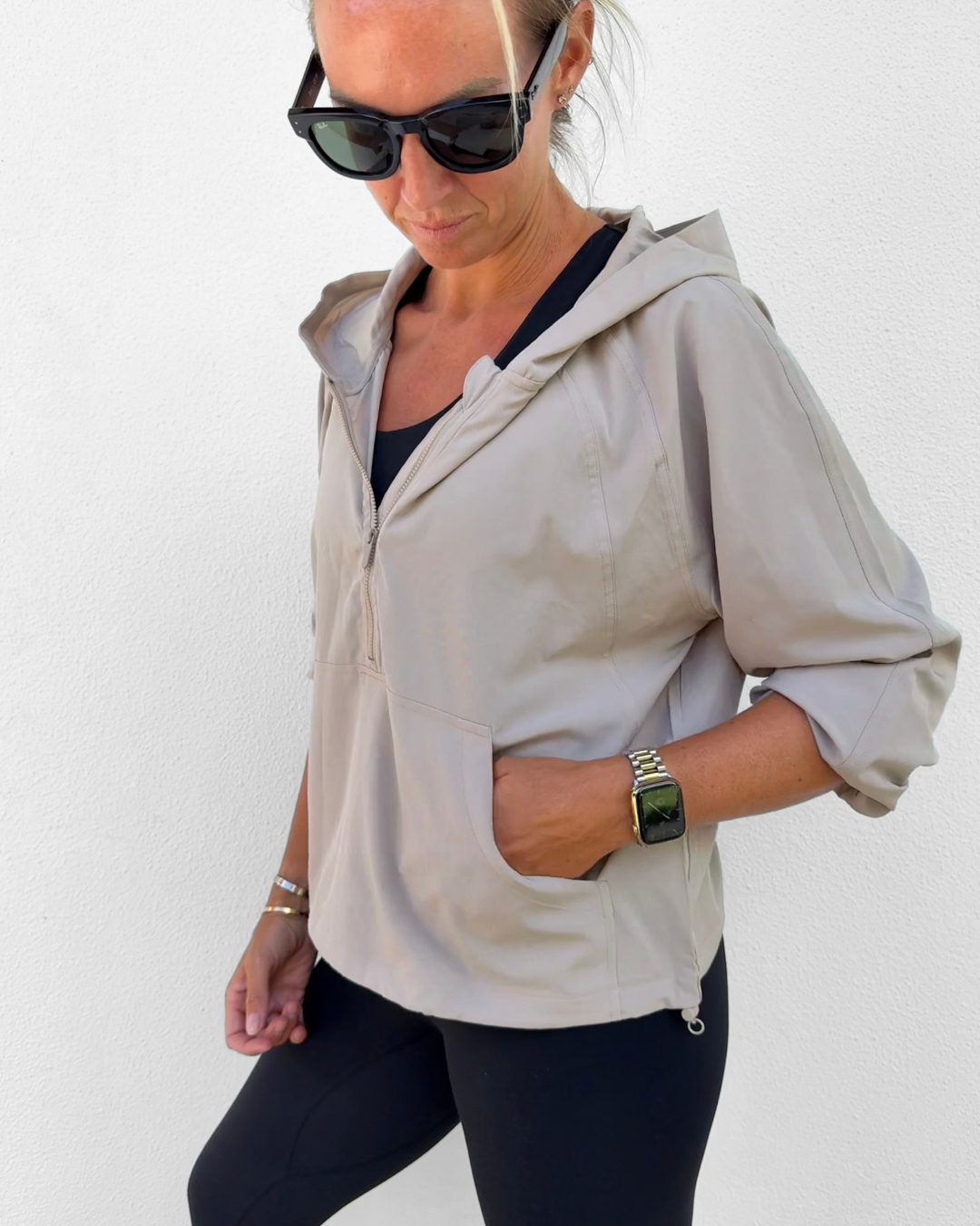 Light Weight Half Zip Jacket