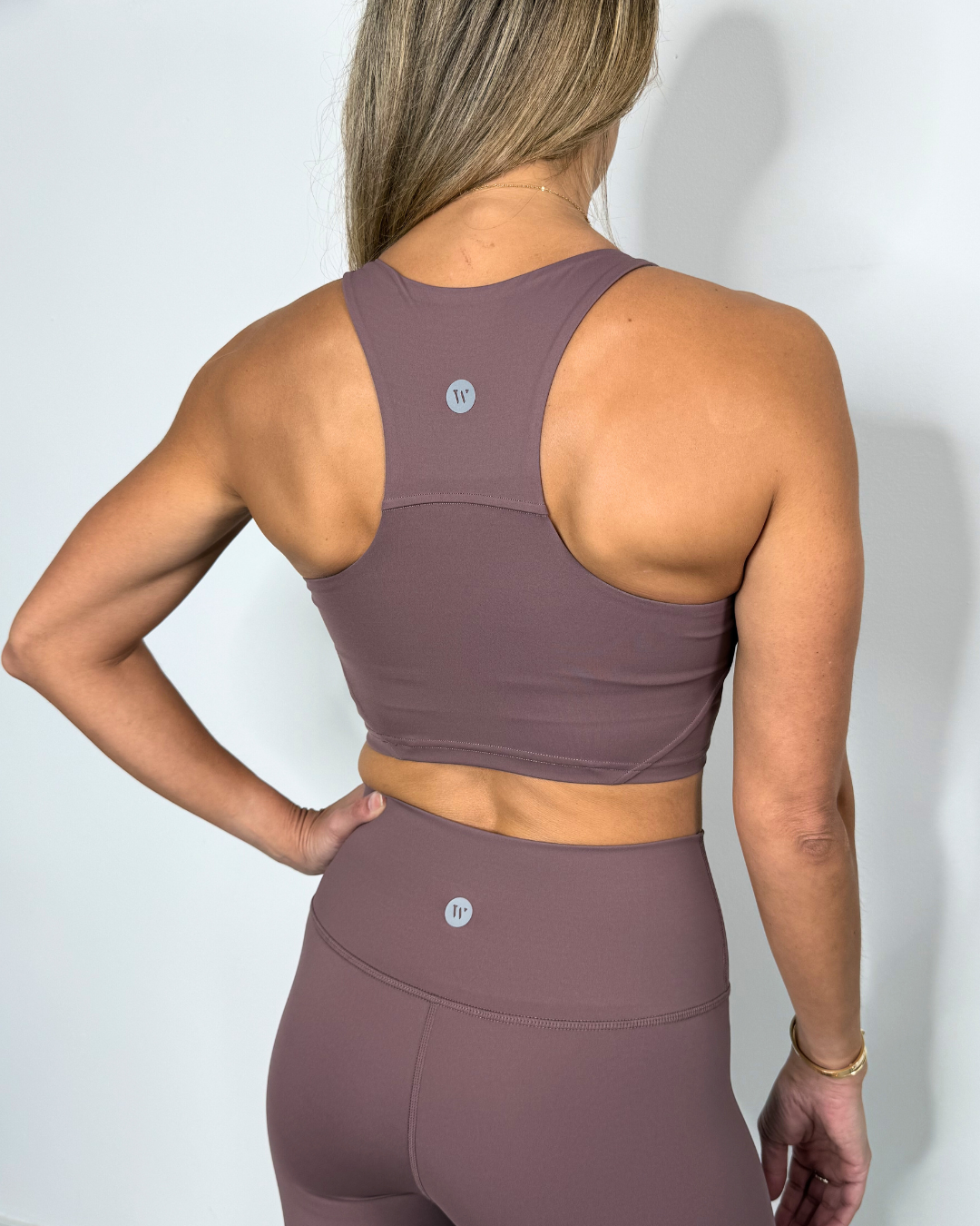 Reform High Neck Longline Bra top