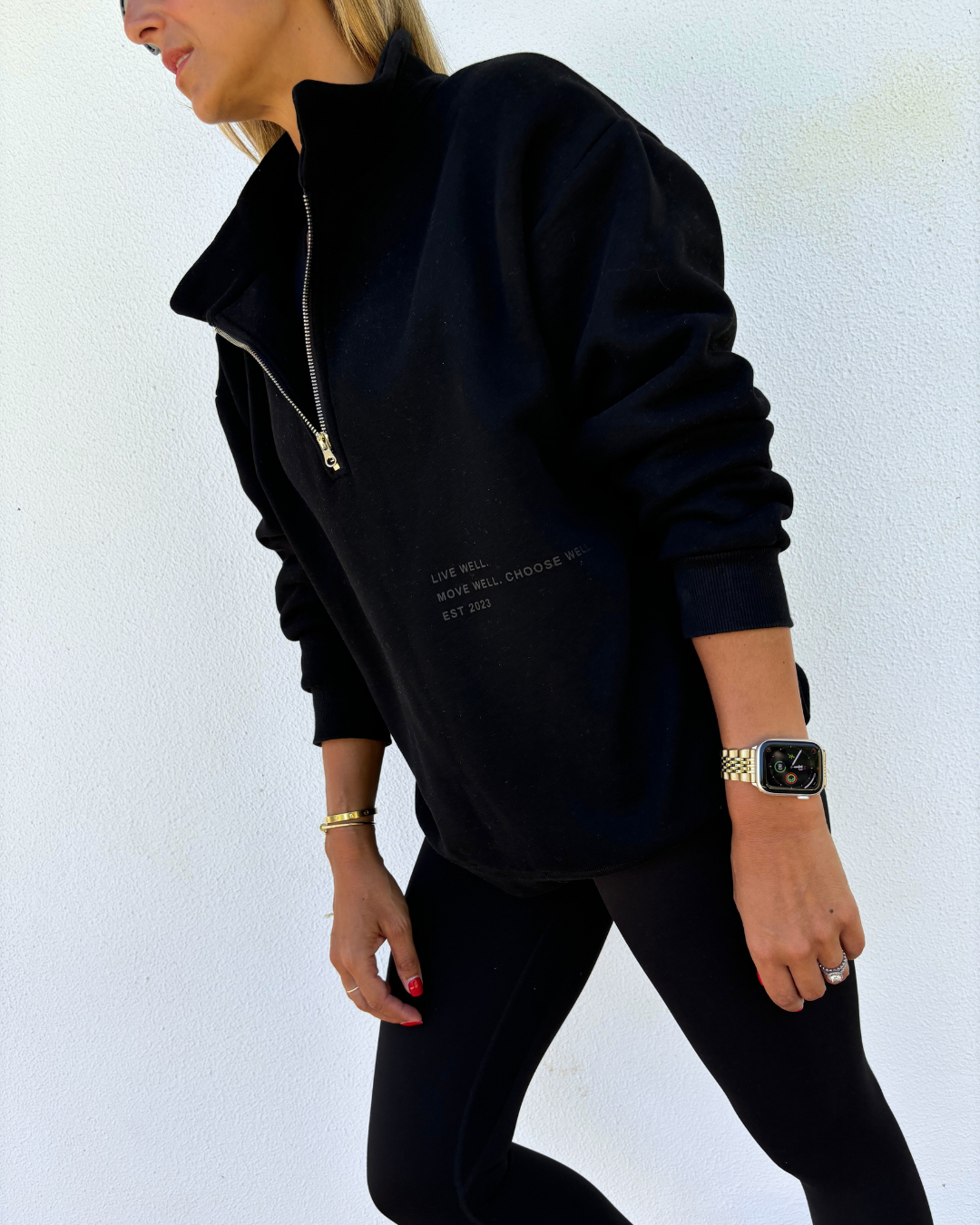 Eva Zip Up Sweatshirt