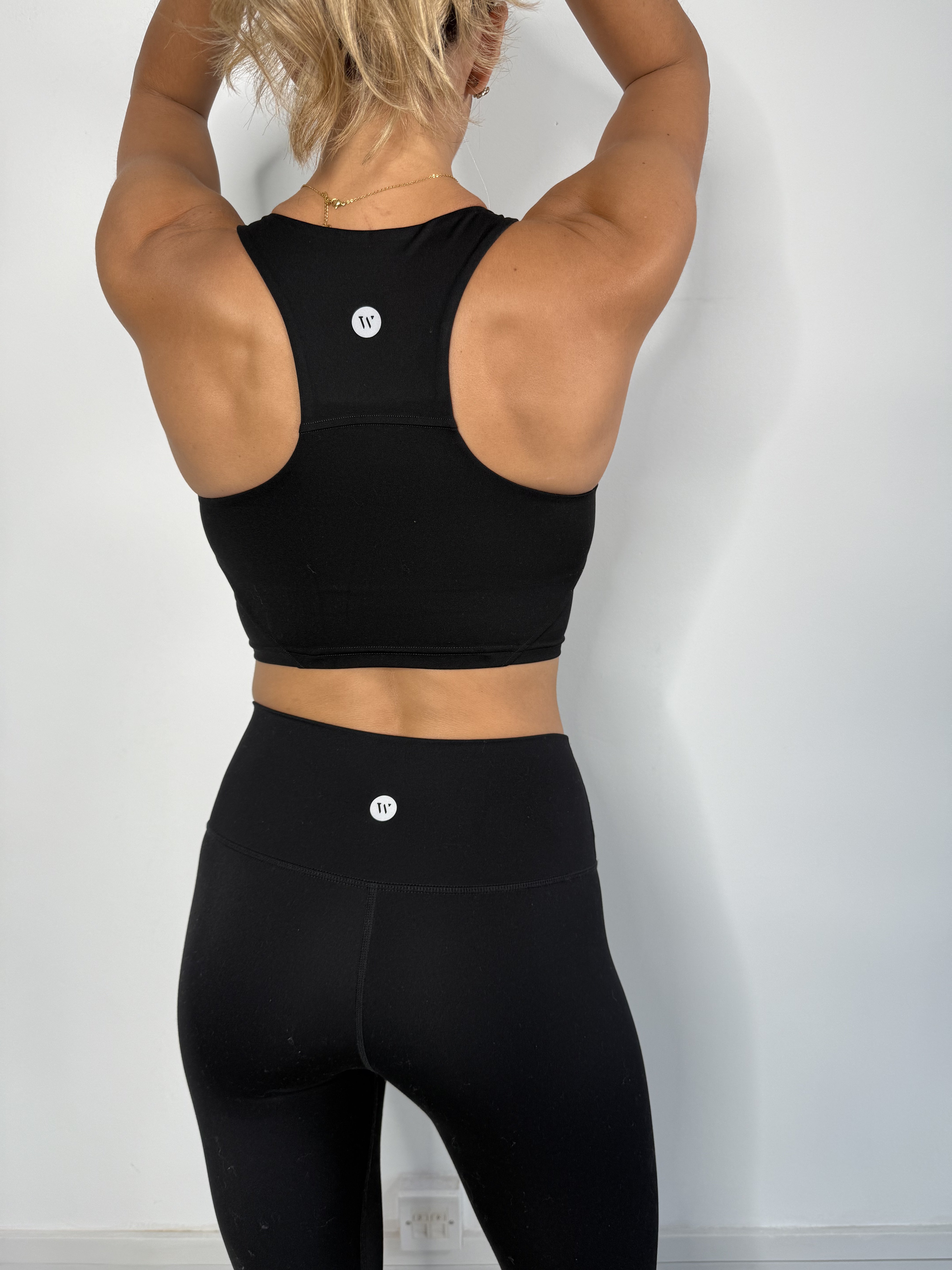 Reform High Neck Longline Bra top