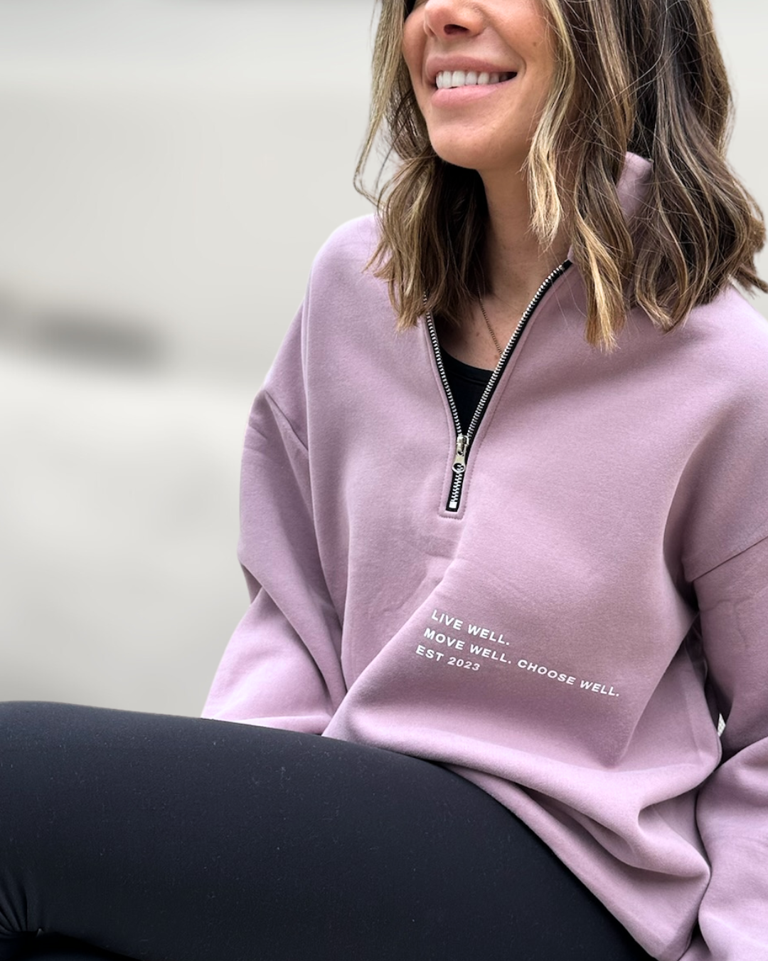 Eva Zip Up Sweatshirt