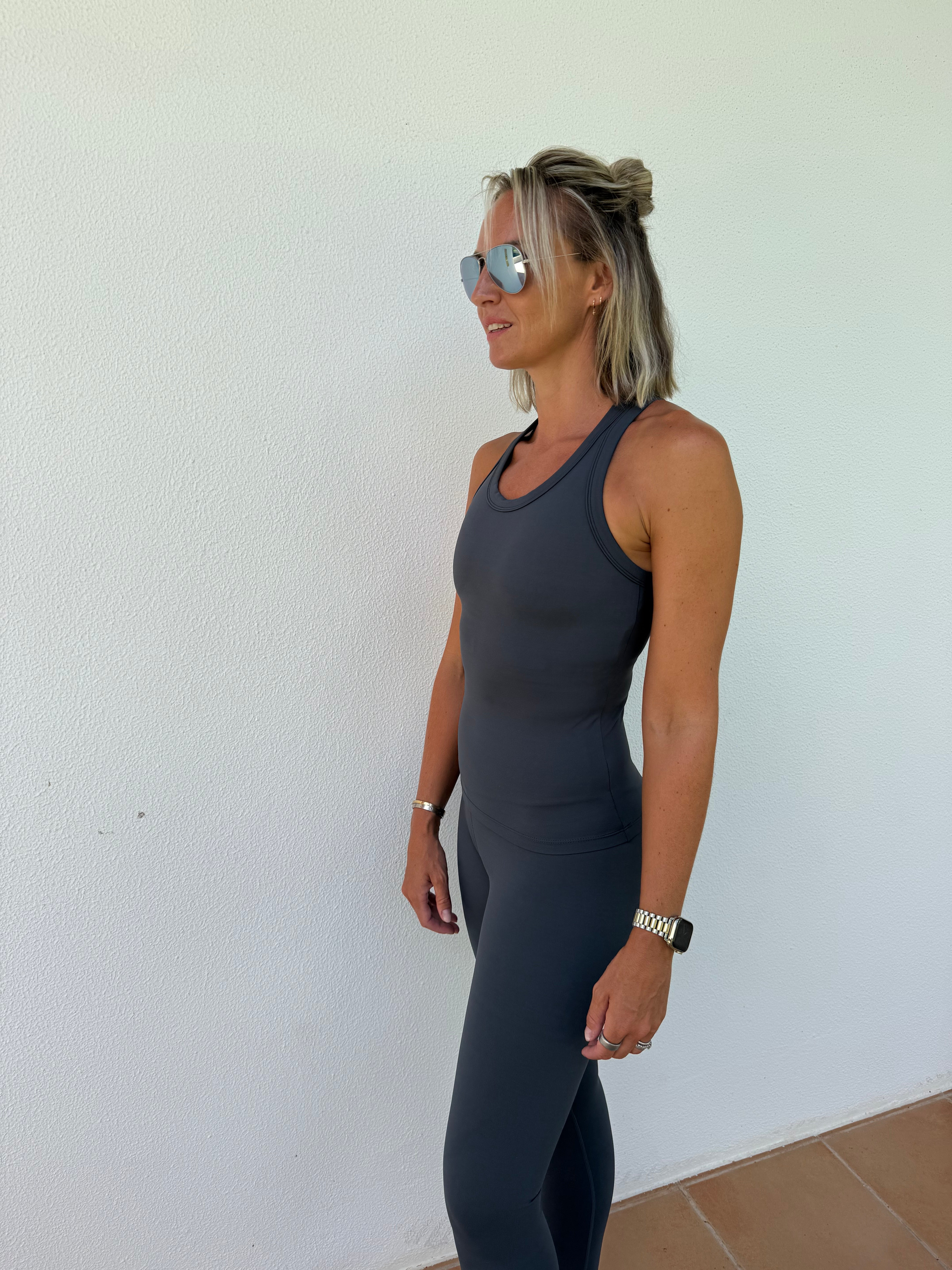 AirSculpt™ Serene Vest Top with Built in Bra